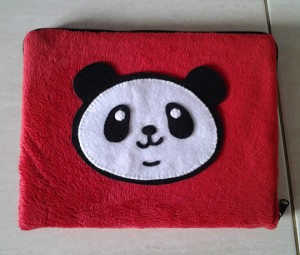 binder panda red binder panda red